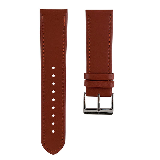 Tan Genuine Leather Watch Strap