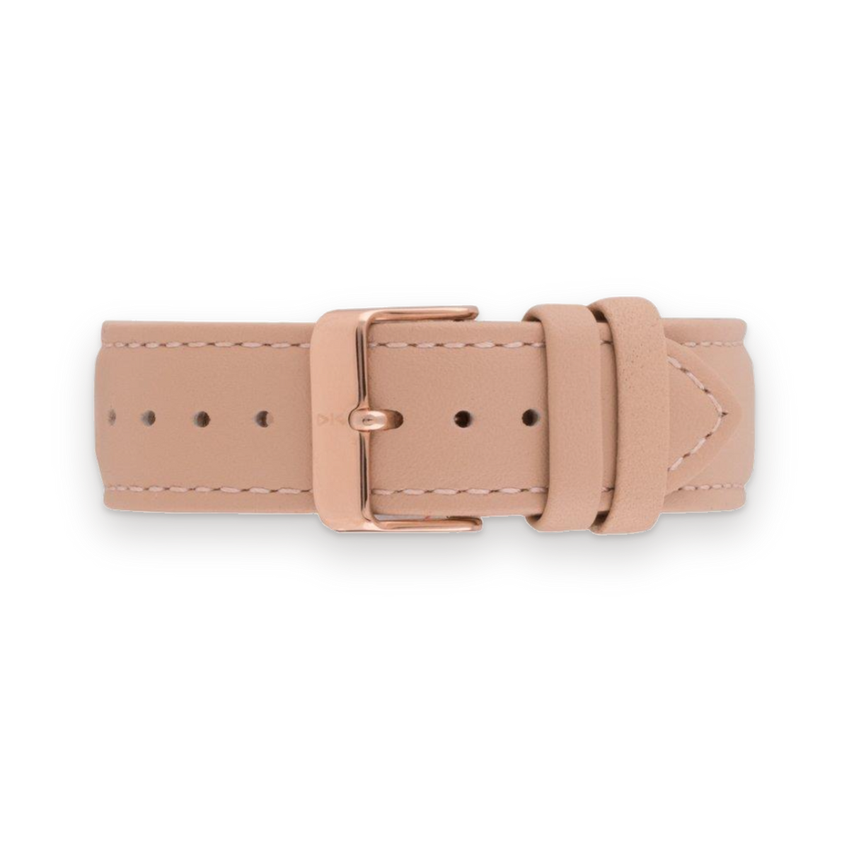 Freebody GS Series nude leather strap, rose gold buckle